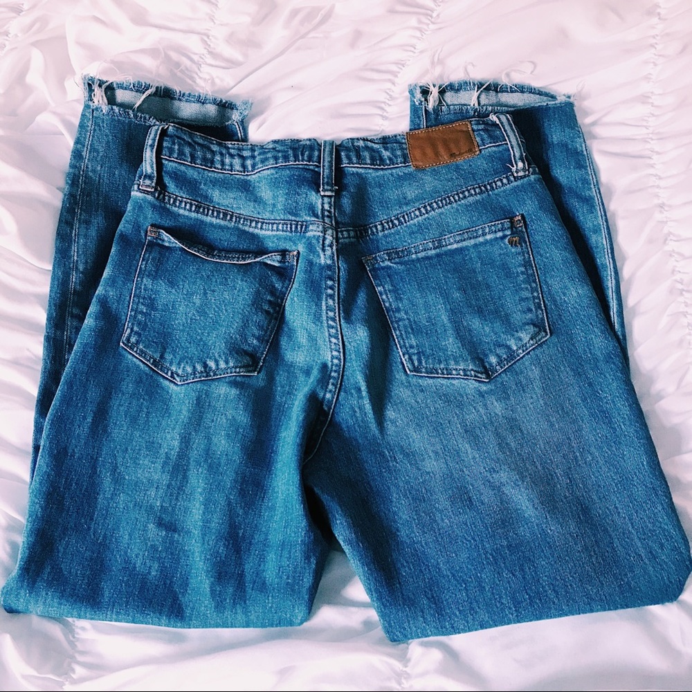 MADEWELL HIGH RISE SLIM BOYJEAN DISTRESSED - Picture 8 of 11
